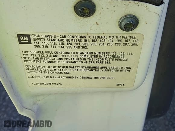 ✅ 2002 Chevrolet Silverado 2500HD • VIN: 1GBHK24U52E129724 • Lot: 43102128. Wystawiony na IAAI z przebiegiem 113 016 mil. Bezpłatny archiwum sprzedaży aukcyjnych z USA i szczegółowy raport historii pojazdu na DreamBid. Zdjęcie 9.
