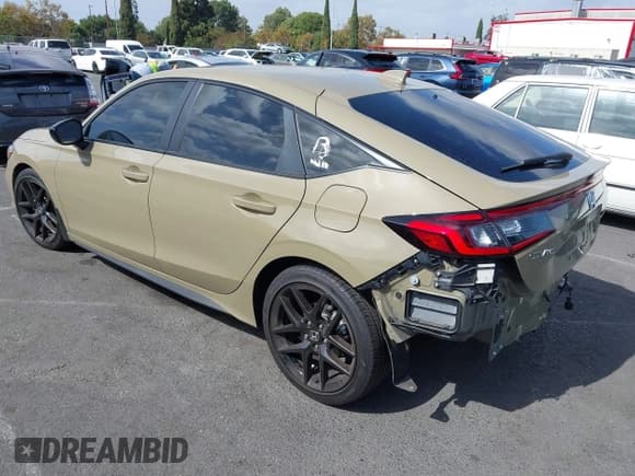✅ 2025 Honda Civic Sport • VIN: 19XFL2H82SE004200 • Lot: 43309820. Listed on IAAI with 14,909 mi. Free auction sales archive from the USA and detailed vehicle history report at DreamBid. Image 3.