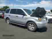 2006 Honda Pilot LX with VIN 2HKYF18136H556660, listed as a Copart auction lot 67755065 with 122,936 mi miles and Salvage title. Bid and sale history available at DreamBid. Image 4.