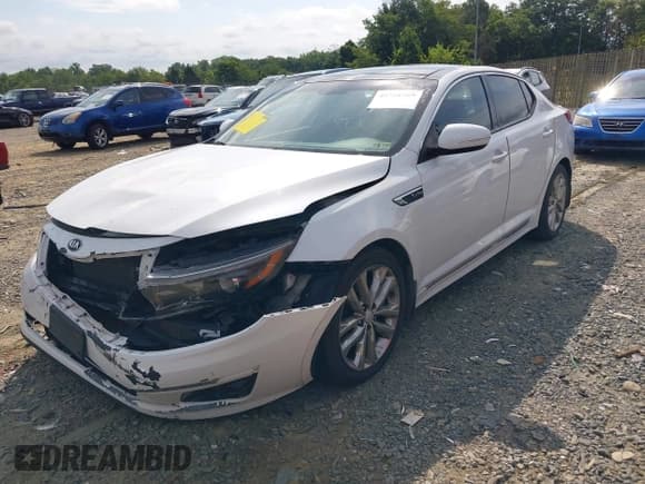 ✅ 2015 Kia Optima SXL Turbo • VIN: 5XXGR4A67FG364888 • Lot: 42701989. Listed on IAAI with 184,538 mi. Free auction sales archive from the USA and detailed vehicle history report at DreamBid. Image 2.