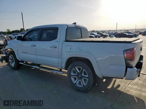 ✅ 2018 Toyota Tacoma Limited • VIN: 5TFEZ5CN8JX058981 • Lot: 64177745. Listed on Copart with 22,958 mi. Free auction sales archive from the USA and detailed vehicle history report at DreamBid. Image 2.