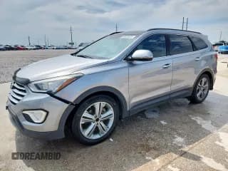 ✅ 2014 Hyundai Santa Fe GLS • VIN: KM8SR4HF9EU041950 • Лот: 60825675. Опубликован ранее на Copart с пробегом 123 459 миль. Бесплатный доступ к архиву аукционных продаж из США и подробный отчёт об истории автомобиля на DreamBid. Изображение 1.