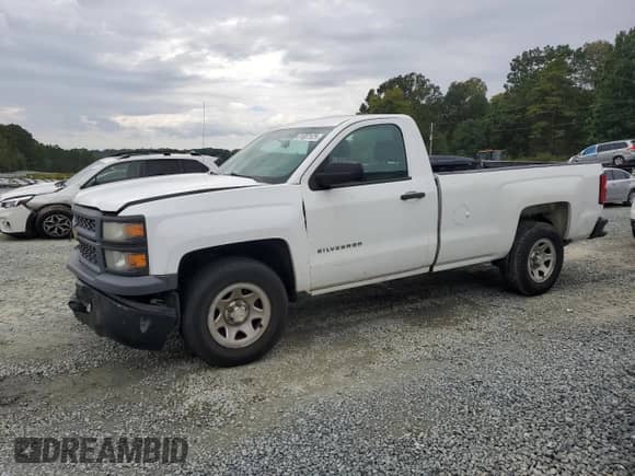 2015 Chevrolet Silverado 1500 Work Truck с VIN 1GCNCPEH7FZ398767, выставлен на аукционе Copart как лот 81837525 с пробегом 207 815 миль миль и Списание • Salvage title. История ставок и продаж доступна на DreamBid. Изображение 1.
