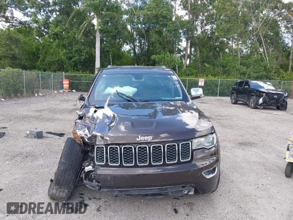 ✅ 2017 Jeep Grand Cherokee Limited • VIN: 1C4RJEBG8HC731720 • Лот: 42763258. Опубликован ранее на IAAI с пробегом 94 058 миль. Бесплатный доступ к архиву аукционных продаж из США и подробный отчёт об истории автомобиля на DreamBid. Изображение 6.