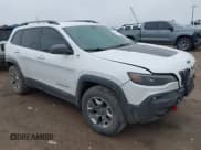 ✅ 2019 Jeep Cherokee Trailhawk Elite • VIN: 1C4PJMBX1KD476881 • Lot: 41922450. Listed on IAAI with 75,248 mi. Free auction sales archive from the USA and detailed vehicle history report at DreamBid. Image 1.