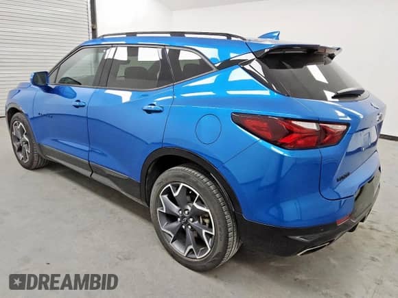 2020 Chevrolet Blazer RS z VIN 3GNKBERS1LS621224, wystawiony jako Copart lot #71651415 z przebiegiem 256 525 mil mil oraz Czysty tytuł • Clean title. Historia ofert i sprzedaży dostępna na DreamBid. Obrazek 2.