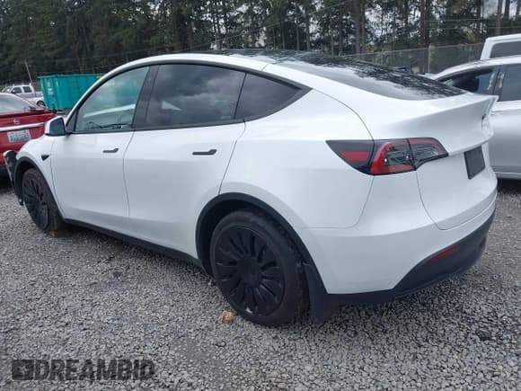 ✅ 2023 Tesla Model Y Long Range • VIN: 7SAYGAEEXPF647352 • Lot: 41955933. Listed on IAAI with Not provided. Free auction sales archive from the USA and detailed vehicle history report at DreamBid. Image 3.