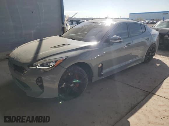✅ 2019 Kia Stinger GT1 • VIN: KNAE45LC6K6064795 • Lot: 44759325. Listed on Copart with 70,743 mi. Free auction sales archive from the USA and detailed vehicle history report at DreamBid. Image 1.