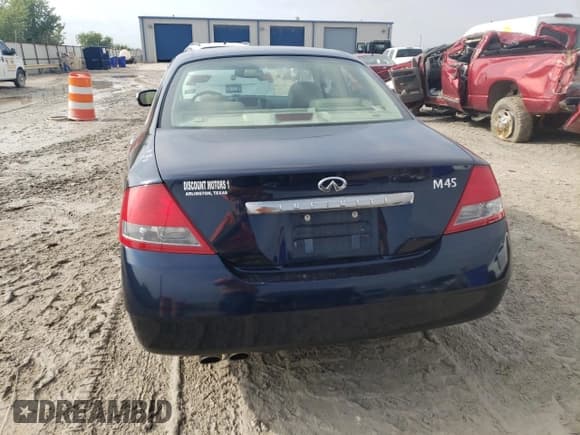 ✅ 2004 Infiniti M • VIN: JNKAY41E54M401281 • Lot: 70442894. Listed on Copart with 117,572 mi. Free auction sales archive from the USA and detailed vehicle history report at DreamBid. Image 6.