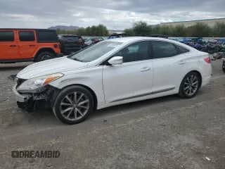 2016 Hyundai Azera with VIN KMHFG4JG1GA501648, listed as a Copart auction lot 84999475 with 99,854 mi miles and Salvage title. Bid and sale history available at DreamBid. Image 1.
