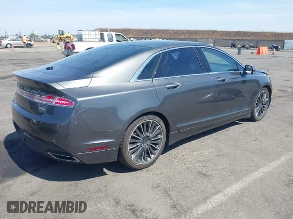 ✅ 2016 Lincoln MKZ Hybrid • VIN: 3LN6L2LU1GR612869 • Lot: 43155400. Listed on IAAI with 161,107 mi. Free auction sales archive from the USA and detailed vehicle history report at DreamBid. Image 4.