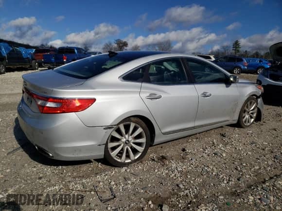 2014 Hyundai Azera Limited with VIN KMHFH4JG0EA383179, listed as a Copart auction lot 79059194 with 174,348 mi miles and Clean title. Bid and sale history available at DreamBid. Image 3.
