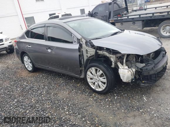 ✅ 2015 Nissan Sentra SV • VIN: 3N1AB7AP6FY296730 • Lot: 41577882. Listed on IAAI with 154,337 mi. Free auction sales archive from the USA and detailed vehicle history report at DreamBid. Image 1.