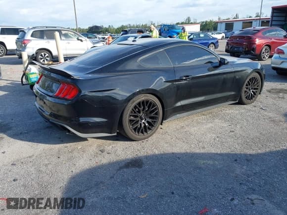 ✅ 2019 Ford Mustang GT • VIN: 1FA6P8CFXK5173167 • Lot: 43619940. Listed on IAAI with 58,477 mi. Free auction sales archive from the USA and detailed vehicle history report at DreamBid. Image 4.