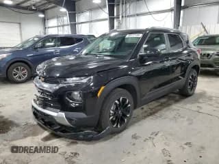 ✅ 2023 Chevrolet TrailBlazer LT • VIN: KL79MPS25PB069667 • Лот: 90672135. Опубликован ранее на Copart с пробегом 38 751 миль. Бесплатный доступ к архиву аукционных продаж из США и подробный отчёт об истории автомобиля на DreamBid. Изображение 1.