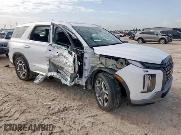 ✅ 2025 Hyundai Palisade Limited • VIN: KM8R54GE1SU848039 • Лот: 62429665. Размещён на Copart с пробегом 7 420 миль миль. Получите бесплатный доступ к архиву аукционных продаж из США и посмотрите подробный отчёт об истории автомобиля на DreamBid. Изображение 4.