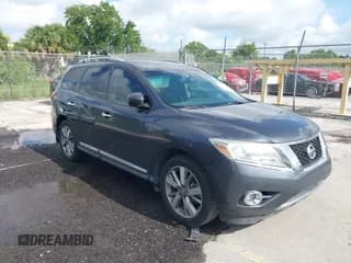 ✅ 2013 Nissan Pathfinder Platinum • VIN: 5N1AR2MM6DC681378 • Лот: 42475308. Опубликован ранее на IAAI с пробегом 141 980 миль. Бесплатный доступ к архиву аукционных продаж из США и подробный отчёт об истории автомобиля на DreamBid. Изображение 1.