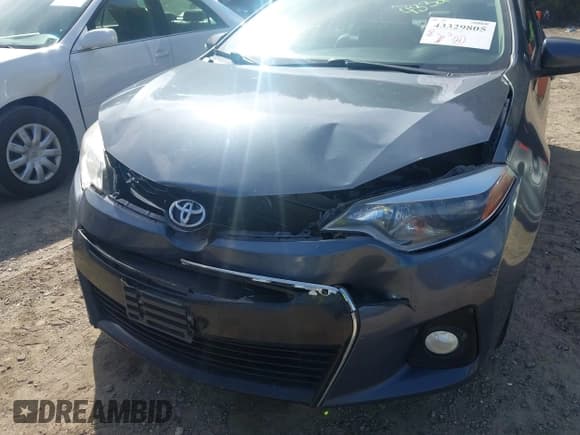 ✅ 2016 Toyota Corolla L • VIN: 2T1BURHE0GC562627 • Lot: 43329805. Listed on IAAI with 120,070 mi. Free auction sales archive from the USA and detailed vehicle history report at DreamBid. Image 6.