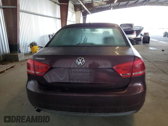 ✅ 2013 Volkswagen Passat S • VIN: 1VWAP7A30DC048326 • Lot: 90906005. Listed on Copart with 291,099 mi. Free auction sales archive from the USA and detailed vehicle history report at DreamBid. Image 6.