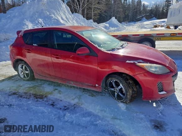 ✅ 2013 Mazda 3 i Touring • VIN: JM1BL1L75D1711384 • Lot: 45210625. Listed on Copart with 281,715 mi. Free auction sales archive from the USA and detailed vehicle history report at DreamBid. Image 4.