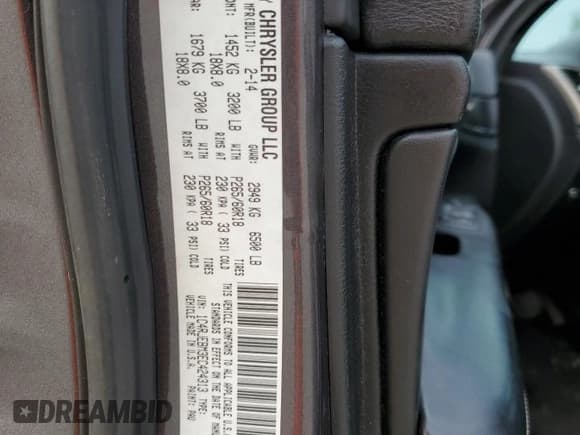 ✅ 2014 Jeep Grand Cherokee Limited • VIN: 1C4RJEBM3EC424313 • Lot: 92457225. Wystawiony na Copart z przebiegiem 164 076 mil. Bezpłatny archiwum sprzedaży aukcyjnych z USA i szczegółowy raport historii pojazdu na DreamBid. Zdjęcie 12.