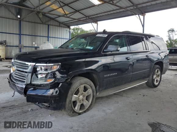 2015 Chevrolet Suburban LTZ with VIN 1GNSKKKC6FR552331, listed as a Copart auction lot 67313905 with 275,958 mi miles and Salvage title. Bid and sale history available at DreamBid. Image 1.