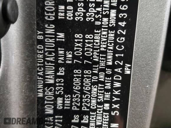 ✅ 2012 Kia Sorento SX • VIN: 5XYKWDA21CG243698 • Лот: 65516165. Опубликован ранее на Copart с пробегом 161 936 миль. Бесплатный доступ к архиву аукционных продаж из США и подробный отчёт об истории автомобиля на DreamBid. Изображение 13.