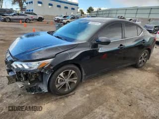 ✅ 2021 Nissan Sentra SV • VIN: 3N1AB8CV0MY267447 • Lot: 89729715. Listed on Copart with 86,740 mi. Free auction sales archive from the USA and detailed vehicle history report at DreamBid. Image 1.