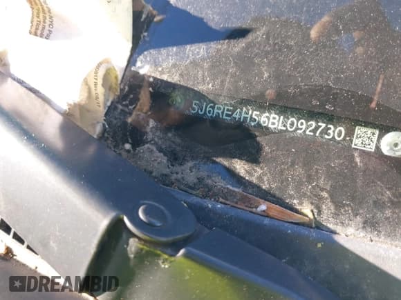 ✅ 2011 Honda CR-V EX • VIN: 5J6RE4H56BL092730 • Lot: 43786811. Listed on IAAI with Not provided. Free auction sales archive from the USA and detailed vehicle history report at DreamBid. Image 16.