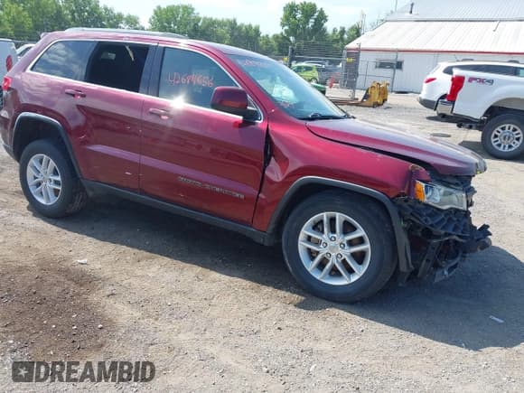 ✅ 2017 Jeep Grand Cherokee Altitude • VIN: 1C4RJFAG1HC741657 • Lot: 42684656. Listed on IAAI with 116,401 mi. Free auction sales archive from the USA and detailed vehicle history report at DreamBid. Image 1.