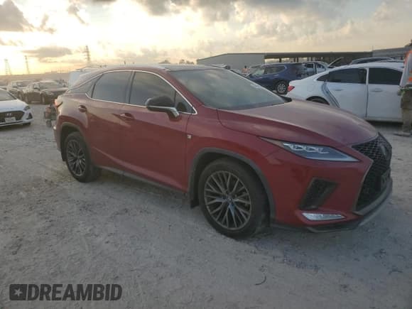 ✅ 2022 Lexus RX 350 F Sport • VIN: 2T2YZMDA2NC357482 • Lot: 86658025. Listed on Copart with 77,409 mi. Free auction sales archive from the USA and detailed vehicle history report at DreamBid. Image 4.
