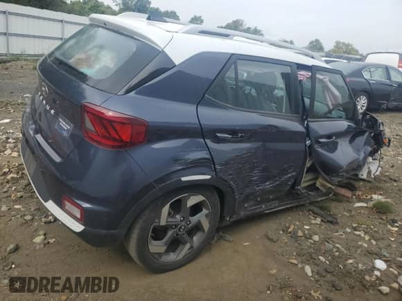 2022 Hyundai Venue SEL z VIN KMHRC8A31NU169199, wystawiony jako Copart lot #69217724 z przebiegiem 39 695 mil mil oraz Szkoda całkowita • Salvage title. Historia ofert i sprzedaży dostępna na DreamBid. Obrazek 3.