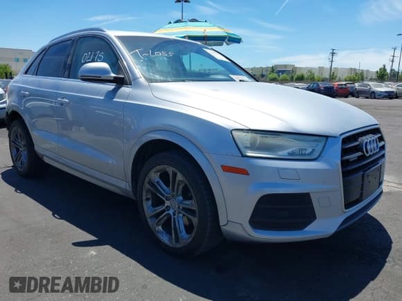 ✅ 2016 Audi Q3 Premium Plus • VIN: WA1EFCFS7GR006750 • Lot: 42802175. Listed on IAAI with 96,248 mi. Free auction sales archive from the USA and detailed vehicle history report at DreamBid. Image 1.