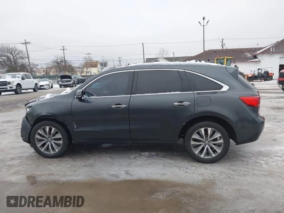 ✅ 2014 Acura MDX Technology • VIN: 5FRYD4H42EB045678 • Lot: 41427623. Listed on IAAI with 280,263 mi. Free auction sales archive from the USA and detailed vehicle history report at DreamBid. Image 14.