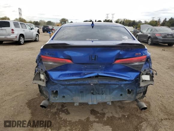 ✅ 2022 Honda Civic Si • VIN: 2HGFE1E55NH471619 • Лот: 85355945. Опубликован ранее на Copart с пробегом 69 205 миль. Бесплатный доступ к архиву аукционных продаж из США и подробный отчёт об истории автомобиля на DreamBid. Изображение 6.