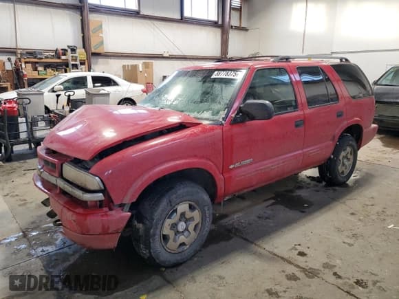 ✅ 2004 Chevrolet Blazer LS • VIN: 1GNDT13X74K135842 • Lot: 88778375. Wystawiony na Copart z przebiegiem 224 333 mil. Bezpłatny archiwum sprzedaży aukcyjnych z USA i szczegółowy raport historii pojazdu na DreamBid. Zdjęcie 1.