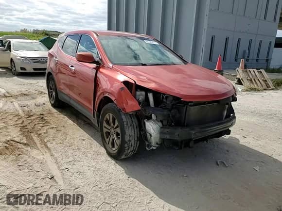 2015 Hyundai Santa Fe with VIN 5XYZT3LB3FG235301, listed as a Copart auction lot 81380474 with 119,008 mi miles and Salvage title. Bid and sale history available at DreamBid. Image 11.