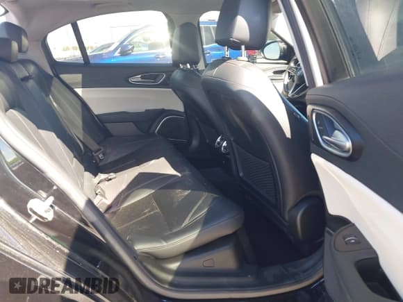 ✅ 2018 Alfa Romeo Giulia • VIN: ZARFAEBN1J7580516 • Lot: 43643110. Listed on IAAI with 49,503 mi. Free auction sales archive from the USA and detailed vehicle history report at DreamBid. Image 8.