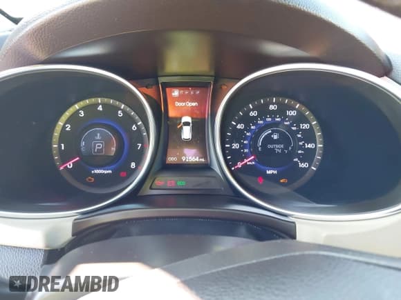 ✅ 2013 Hyundai Santa Fe Sport • VIN: 5XYZU3LB8DG119456 • Лот: 43577953. Опубликован ранее на IAAI с пробегом 91 564 миль. Бесплатный доступ к архиву аукционных продаж из США и подробный отчёт об истории автомобиля на DreamBid. Изображение 7.