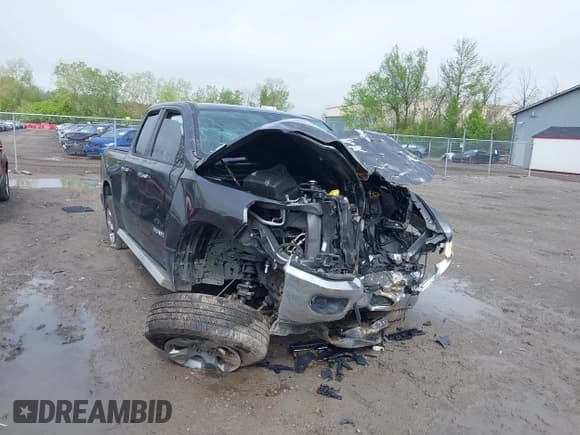 ✅ 2020 Ram 1500 Big Horn • VIN: 1C6SRFBT3LN414588 • Lot: 42177941. Listed on IAAI with Not provided. Free auction sales archive from the USA and detailed vehicle history report at DreamBid. Image 6.