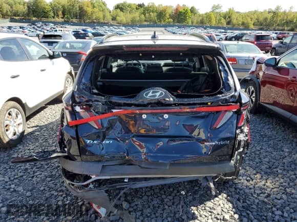 2024 Hyundai Tucson SEL Convenience z VIN KM8JCCD19RU238687, wystawiony jako Copart lot #83862185 z przebiegiem 8 840 mil mil oraz Szkoda całkowita • Salvage title. Historia ofert i sprzedaży dostępna na DreamBid. Obrazek 6.