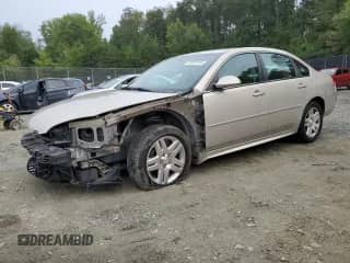 2010 Chevrolet Impala LT с VIN 2G1WB5EK1A1221679, выставлен на аукционе Copart как лот 84594155 с пробегом 104 917 миль миль и Списание • Salvage title. История ставок и продаж доступна на DreamBid. Изображение 1.