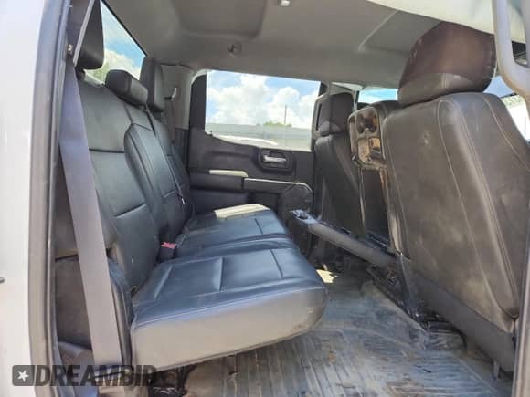 2022 Chevrolet Silverado 1500 Work Truck z VIN 1GCPDAEK9NZ538458, wystawiony jako Copart lot #62331385 z przebiegiem 128 289 mil mil oraz Szkoda całkowita • Salvage title. Historia ofert i sprzedaży dostępna na DreamBid. Obrazek 10.