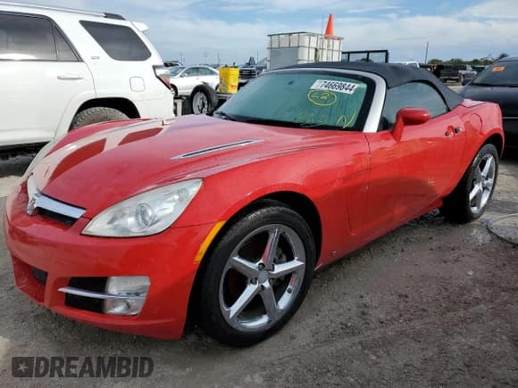 ✅ 2009 Saturn Sky • VIN: 1G8MN35B79Y103875 • Лот: 74669844. Опубликован ранее на Copart с пробегом Не указан. Бесплатный доступ к архиву аукционных продаж из США и подробный отчёт об истории автомобиля на DreamBid. Изображение 1.