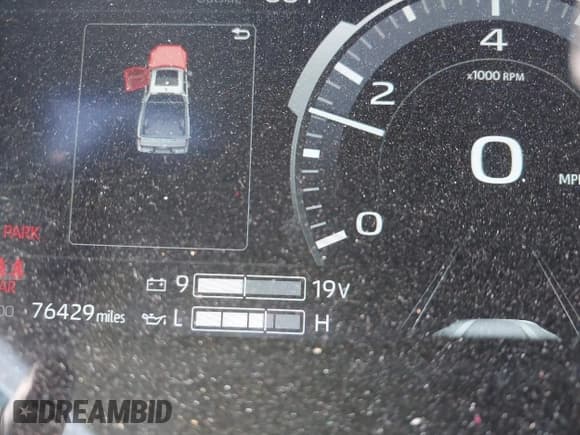 ✅ 2022 Toyota Tundra 1794 Edition • VIN: 5TFMA5DB9NX015571 • Lot: 41730283. Wystawiony na IAAI z przebiegiem 76 429 mil. Bezpłatny archiwum sprzedaży aukcyjnych z USA i szczegółowy raport historii pojazdu na DreamBid. Zdjęcie 7.