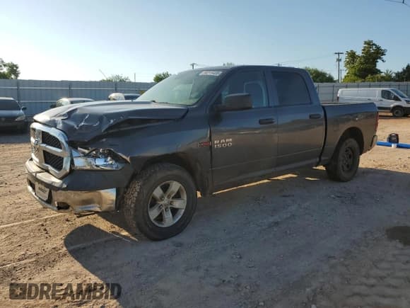 ✅ 2018 Ram 1500 Tradesman • VIN: 1C6RR7KM7JS338420 • Lot: 56215405. Listed on Copart with 241,446 mi. Free auction sales archive from the USA and detailed vehicle history report at DreamBid. Image 1.
