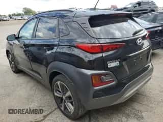 2018 Hyundai Kona Limited with VIN KM8K33A51JU124019, listed as a Copart auction lot 81115465 with 127,601 mi miles and Clean title. Bid and sale history available at DreamBid. Image 2.