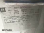 ✅ 2011 Chevrolet Volt • VIN: 1G1RD6E4XBU101528 • Lot: 43650505. Wystawiony na IAAI z przebiegiem Nie podano. Bezpłatny archiwum sprzedaży aukcyjnych z USA i szczegółowy raport historii pojazdu na DreamBid. Zdjęcie 9.