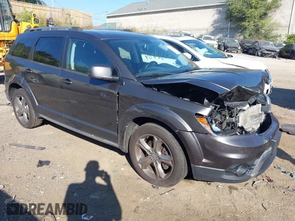 ✅ 2017 Dodge Journey Crossroad Plus • VIN: 3C4PDDGG4HT554248 • Lot: 43318804. Listed on IAAI with 145,930 mi. Free auction sales archive from the USA and detailed vehicle history report at DreamBid. Image 1.