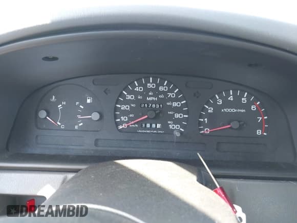 ✅ 1996 Nissan Frontier XE • VIN: 1N6SD16S2TC322599 • Lot: 42395420. Listed on IAAI with 217,831 mi. Free auction sales archive from the USA and detailed vehicle history report at DreamBid. Image 7.